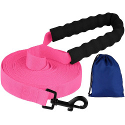 Повідець для Собак Bronzedog Active Нейлоновий з М'якою Ручкою Рожевий