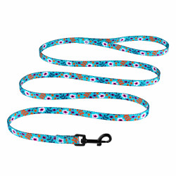 Повідець для Собак BronzeDog Urban Квіти Нейлоновий Ментол