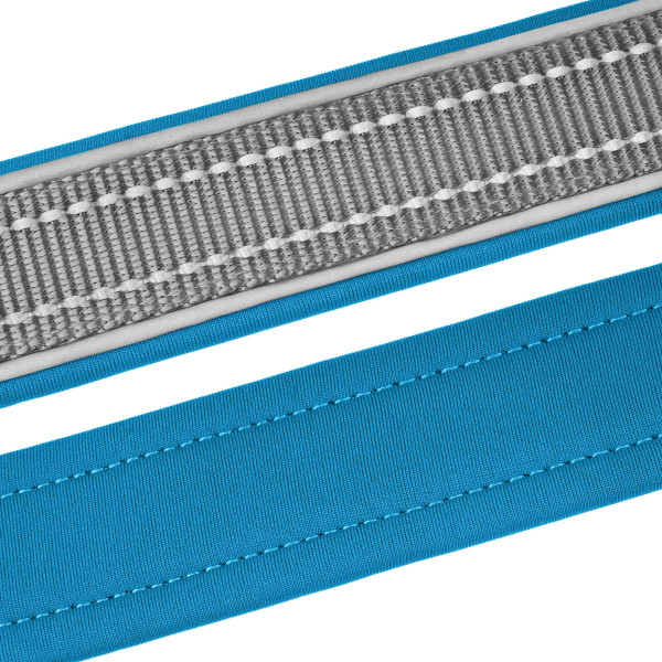 Нашийник для Собак BronzeDog Sport Сіро-Блакитний