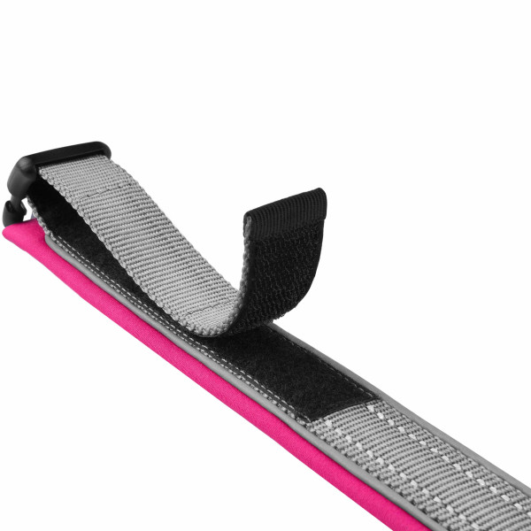 Нашийник для Собак BronzeDog Sport Сіро-Рожевий