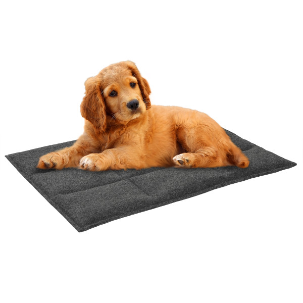 Підстилка для домашніх тварин BronzeDog Прямокутна Сіра