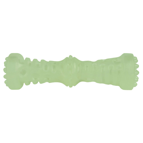 Іграшка Світлонакопичувальна для собак Barksi Люмінісцентна гантеля 5 х 18 см