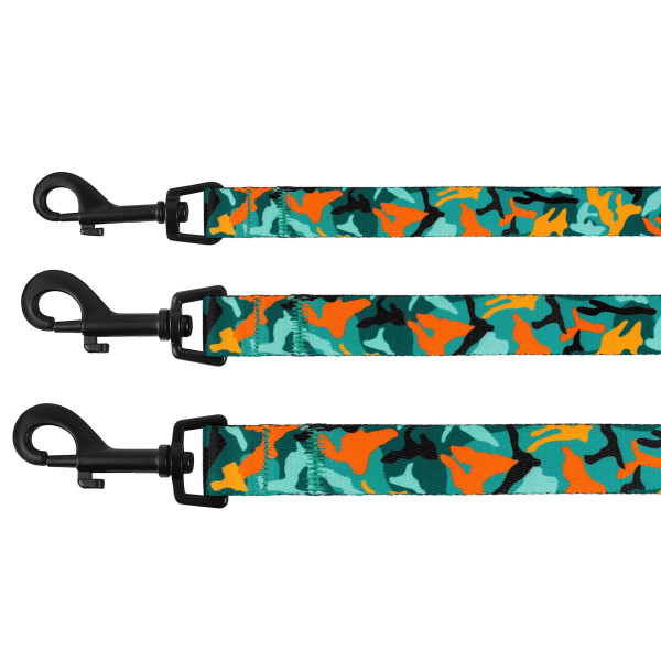Повідець для Собак BronzeDog Urban Camo Нейлоновий Зелений
