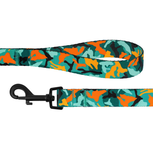 Повідець для Собак BronzeDog Urban Camo Нейлоновий Зелений