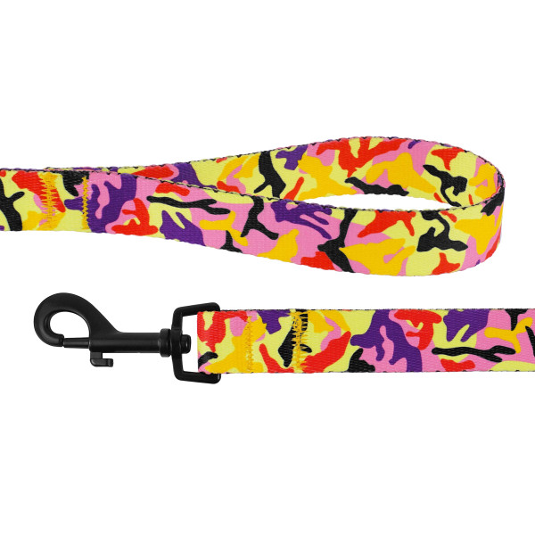 Повідець для Собак BronzeDog Urban Camo Нейлоновий Помаранчевий