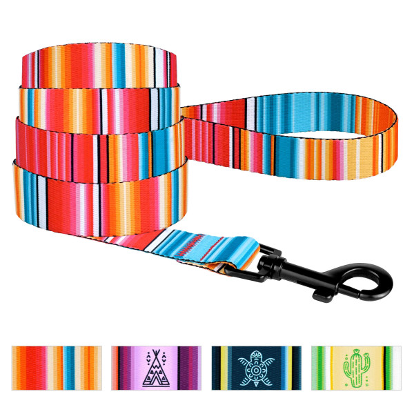 Повідець для Собак BronzeDog Urban West Нейлоновий Червоний