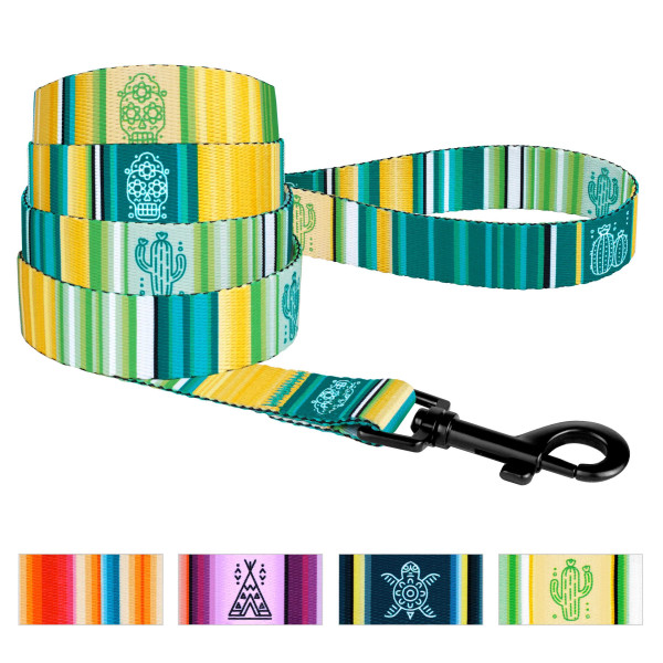 Повідець для Собак BronzeDog Urban West Нейлоновий Салатовий