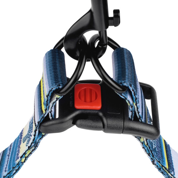 Шлея для Собак BronzeDog Urban West Нейлонова Синя