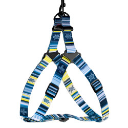 Шлея для Собак BronzeDog Urban West Нейлонова Синя