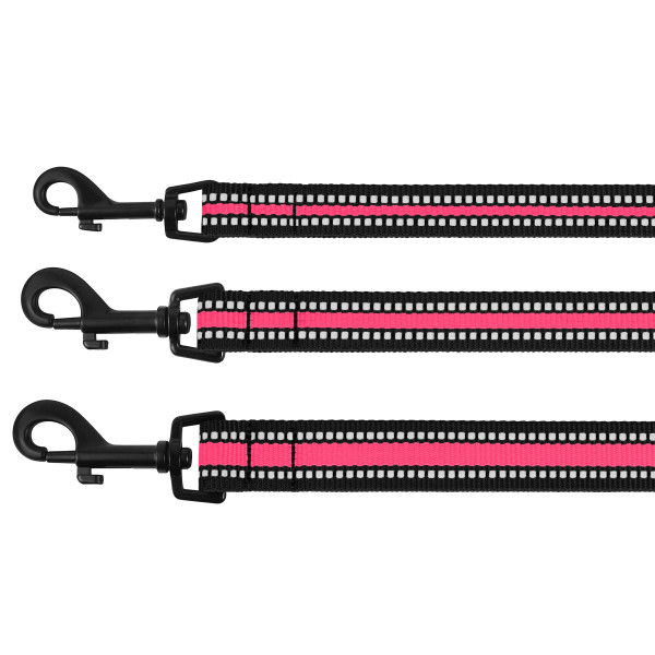 Повідець для Собак BronzeDog Mesh 2 в 1 Рожевий