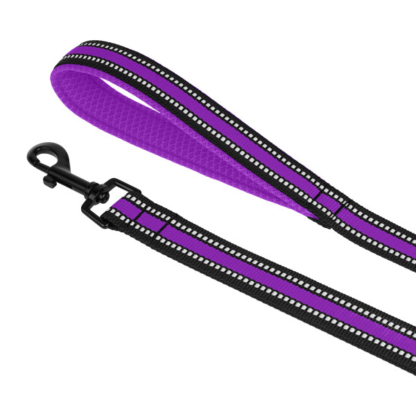 Повідець для Собак BronzeDog Mesh 2 в 1 Фіолетовий