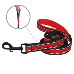 Повідець для Собак BronzeDog Mesh 2 в 1 Червоний