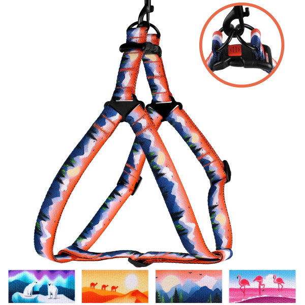 Шлея для Собак BronzeDog Urban Travel нейлонова Гори