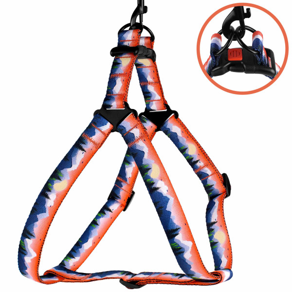 Шлея для Собак BronzeDog Urban Travel нейлонова Гори