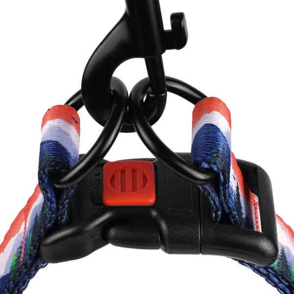 Шлея для Собак BronzeDog Urban Travel нейлонова Гори