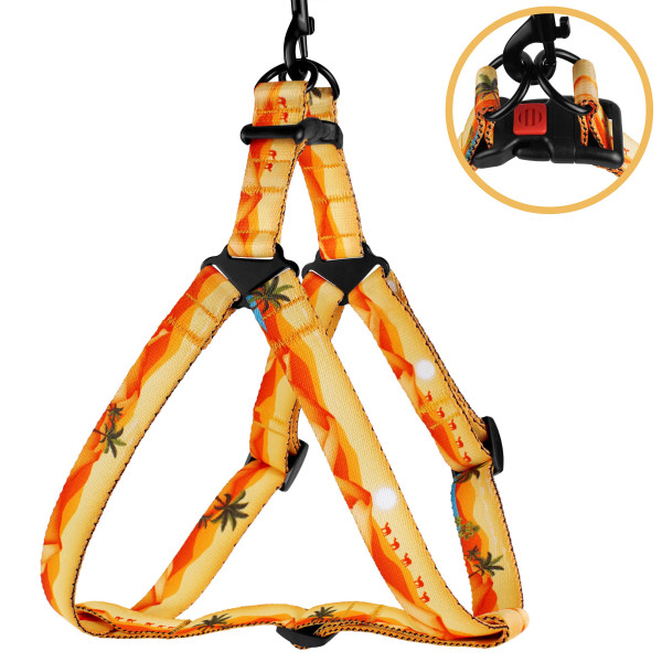 Шлея для Собак BronzeDog Urban Travel нейлонова Пустеля