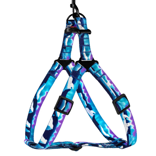 Шлея для Собак BronzeDog Urban Travel нейлонова Арктика