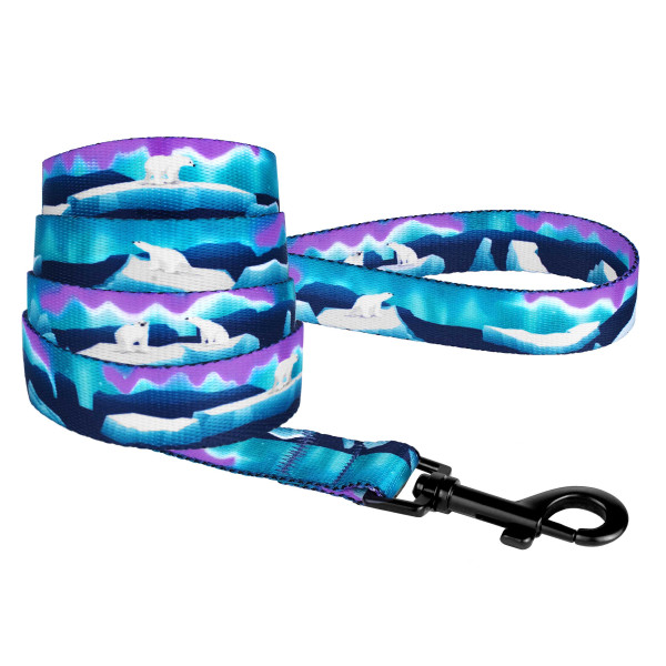 Повідець для Cобак BronzeDog Urban Travel нейлоновий Арктика