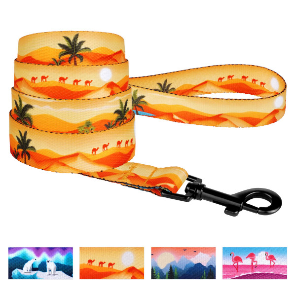 Повідець для Собак BronzeDog Urban Travel нейлоновий Пустеля