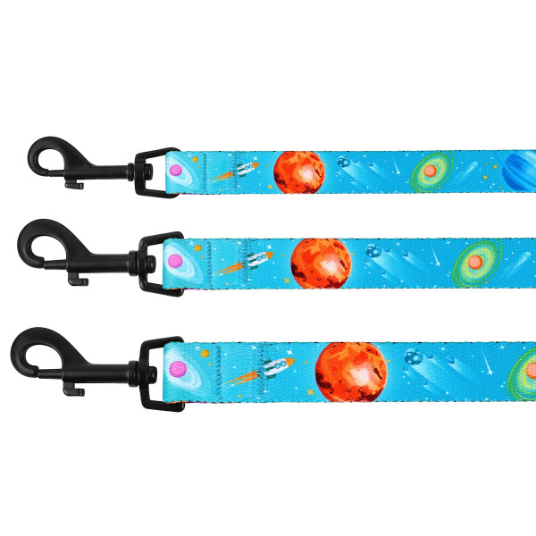 Повідець для Собак Bronzedog Urban Cosmos Нейлоновий Блакитний