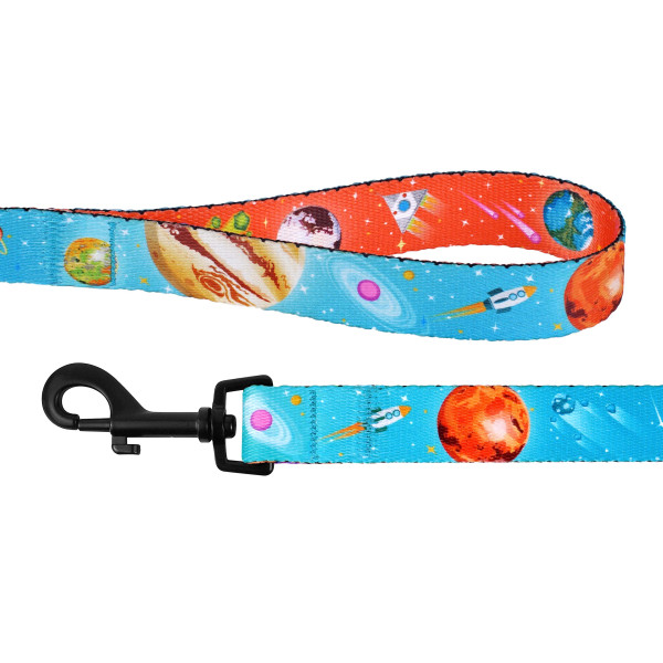 Повідець для Собак Bronzedog Urban Cosmos Нейлоновий Блакитний