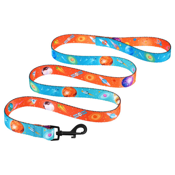 Повідець для Собак Bronzedog Urban Cosmos Нейлоновий Блакитний