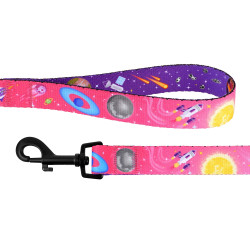 Повідець для Собак Bronzedog Urban Cosmos Нейлоновий Рожевий