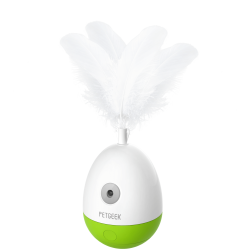 Іграшка для Котів PetGeek Lasertoy "Лазерне Яйце" із Звуковим Ефектом та Лазерним Променем