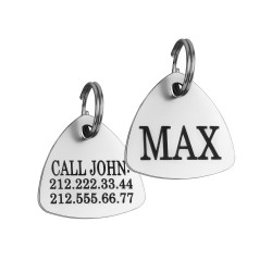 Адресник для котів BronzeDog з Нержавіючої Сталі Тип 7