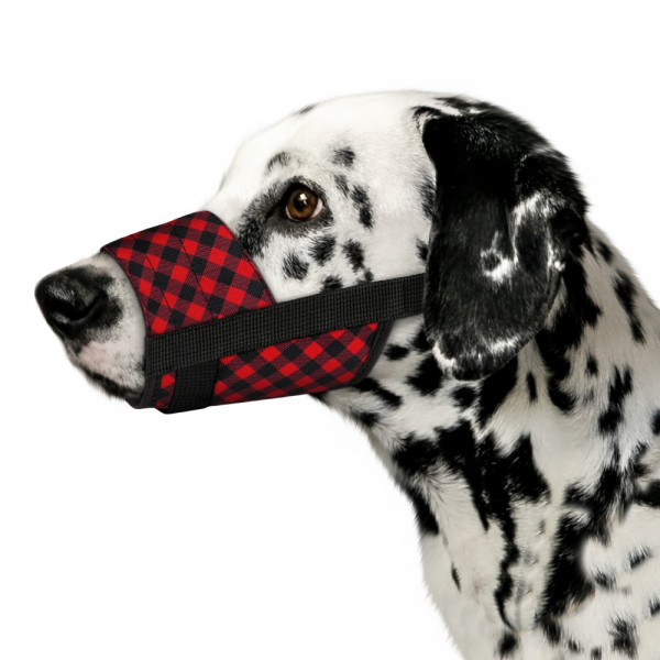 Намордник для собак Barksi нейлоновий регульований Червоний Намордник для собак Barksi нейлоновий регульований Червоний