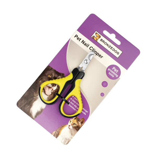 Кігтеріз Bronzedog з кутовим лезом 9,5 х 6,5 см