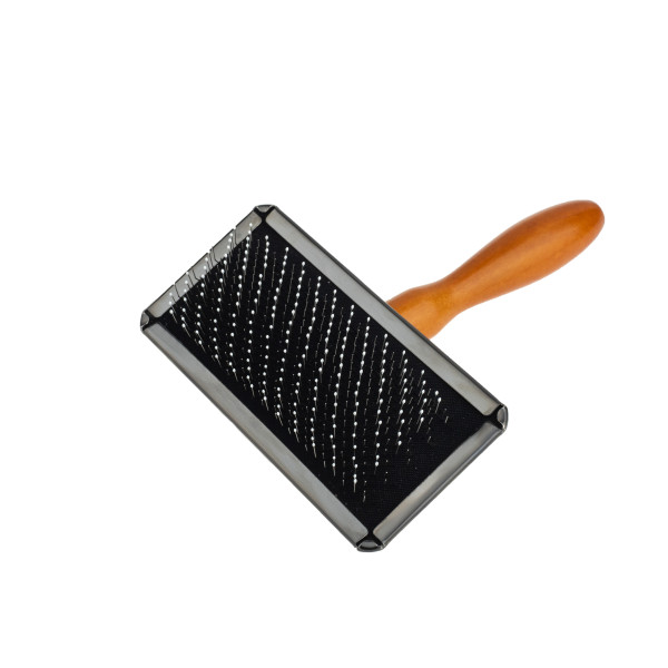 Пуходерка Щітка з Дерев'яною Ручкою та Напайкою Barksi 12 х 14,5 см