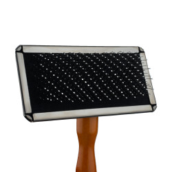 Пуходерка Щітка з Дерев'яною Ручкою та Напайкою Barksi 12 х 14,5 см