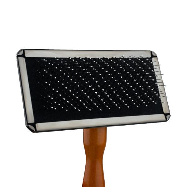 Пуходерка Щітка з Дерев'яною Ручкою та Напайкою Barksi 12 х 14,5 см