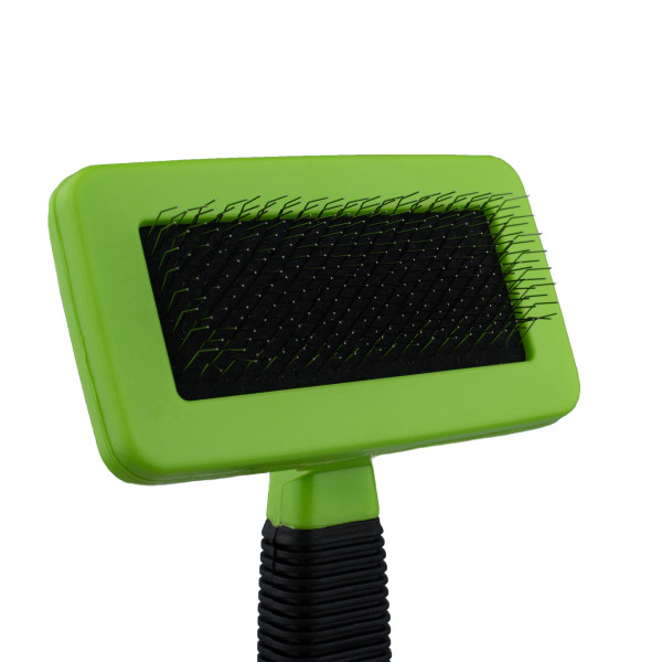 Пуходерка Щітка з Прогумованою Ручкою Barksi 9,5 х 14 см