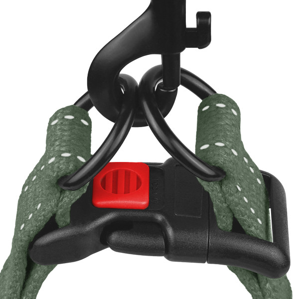 Шлея для Собак Barksi Сotton Стандарт Рефлекторна бавовняна Брезент Хакі