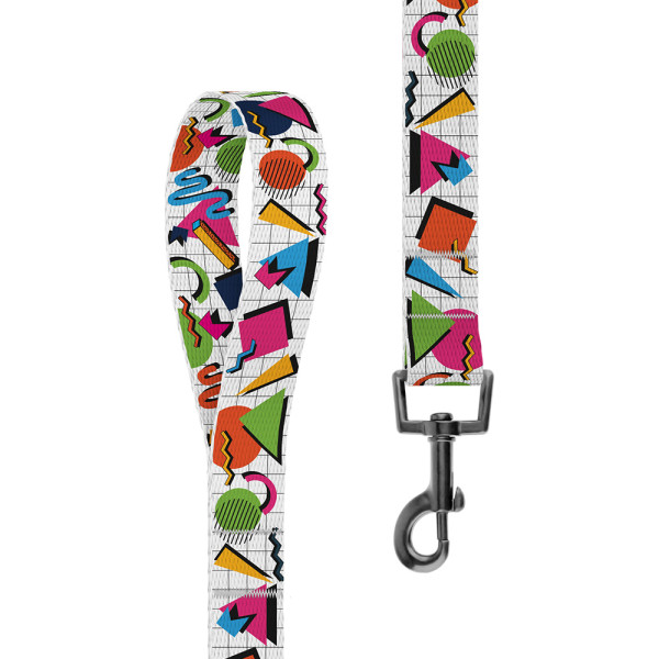 Повідець для Собак BronzeDog Urban Art Нейлоновий Геометрія