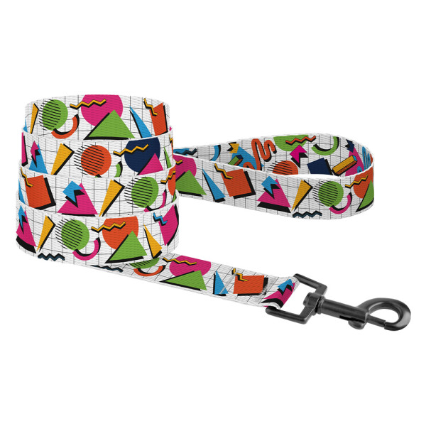 Повідець для Собак BronzeDog Urban Art Нейлоновий Геометрія