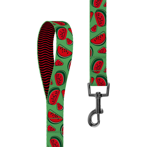Повідець для Собак BronzeDog Urban Fruits Нейлоновий Кавун
