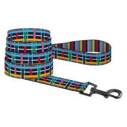 Повідець для Собак BronzeDog Urban Art Нейлоновий Клітинка