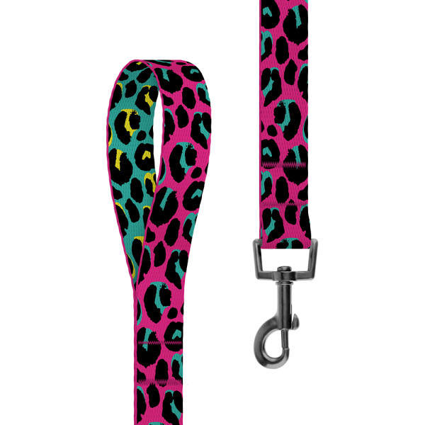 Повідець для Собак BronzeDog Urban Art Нейлоновий Леопард