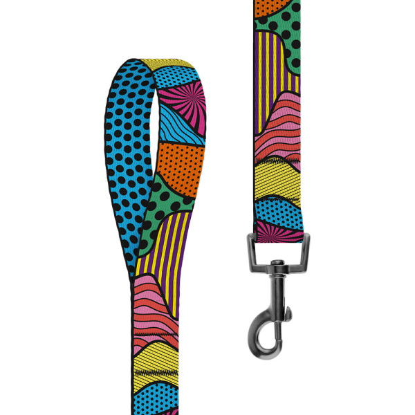 Повідець для Собак BronzeDog Urban Art Нейлоновий Полі