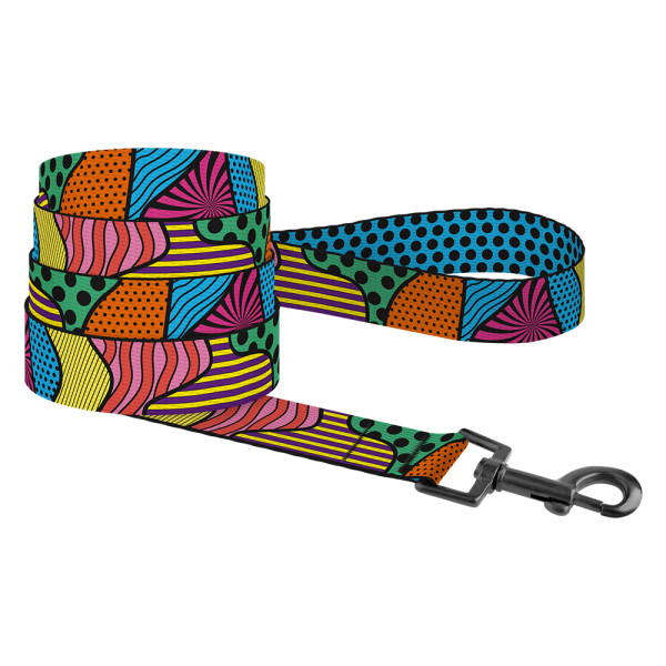 Повідець для Собак BronzeDog Urban Art Нейлоновий Полі