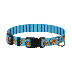 Нашийник для Собак Дрібних Порід BronzeDog Fruits Нейлоновий з Пластиковою Пряжкою Кекси