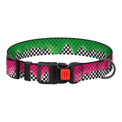 Нашийник для Собак BronzeDog Urban Art Нейлоновий з Пластиковою Пряжкою Піт-стоп