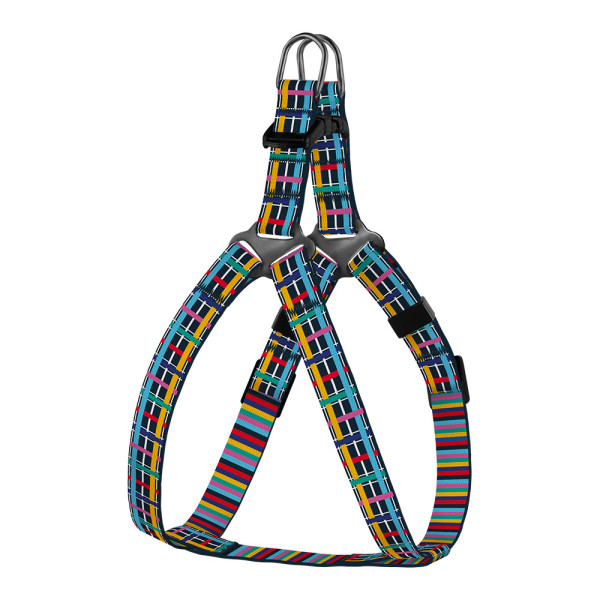 Шлея для Собак Дрібних Порід BronzeDog Urban Art Клітинка