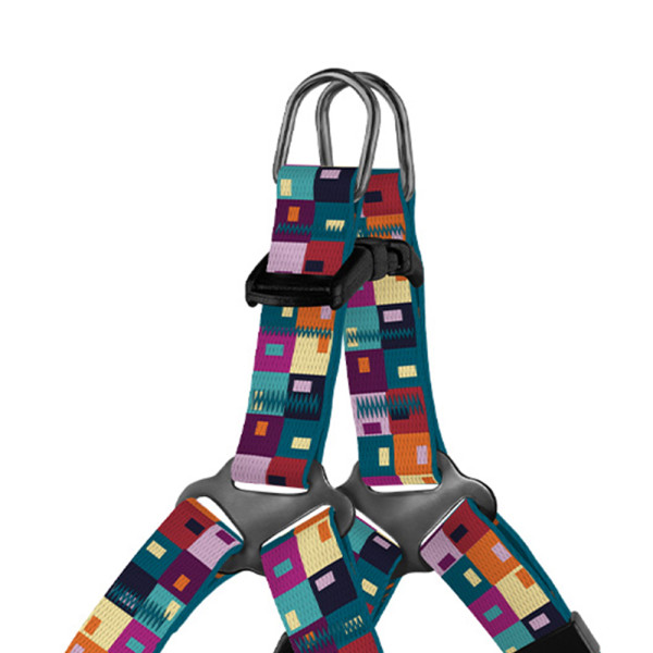 Шлея для Собак Дрібних Порід BronzeDog Urban Art Печворк
