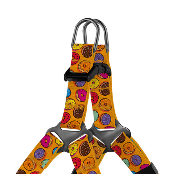Шлея для Собак Дрібних Порід BronzeDog Urban Fruits Пончики
