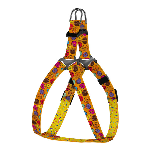 Шлея для Собак Дрібних Порід BronzeDog Urban Fruits Пончики