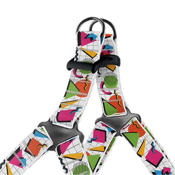 Шлея для Собак BronzeDog Urban Art Нейлонова Геометрія